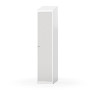 Novis garderobeskab skrå topplade 1:1 B40 cm