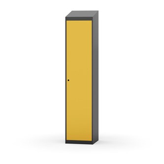 Novis garderobeskab skrå topplade 1:1 B40 cm