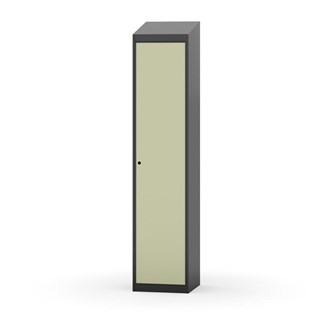 Novis garderobeskab skrå topplade 1:1 B40 cm