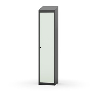 Novis garderobeskab skrå topplade 1:1 B40 cm