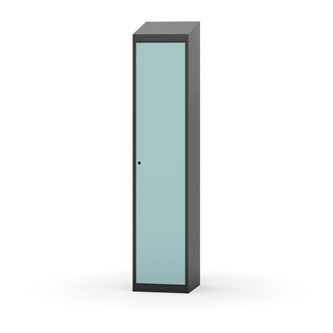 Novis garderobeskab skrå topplade 1:1 B40 cm