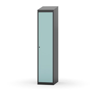 Novis garderobeskab skrå topplade 1:1 B40 cm