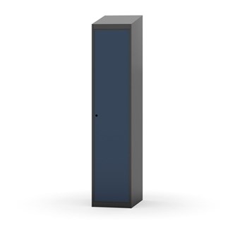 Novis garderobeskab skrå topplade 1:1 B40 cm