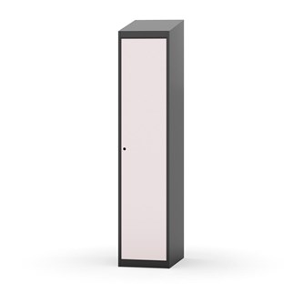 Novis garderobeskab skrå topplade 1:1 B40 cm