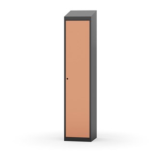 Novis garderobeskab skrå topplade 1:1 B40 cm