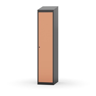 Novis garderobeskab skrå topplade 1:1 B40 cm