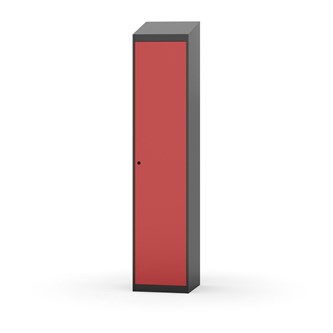 Novis garderobeskab skrå topplade 1:1 B40 cm