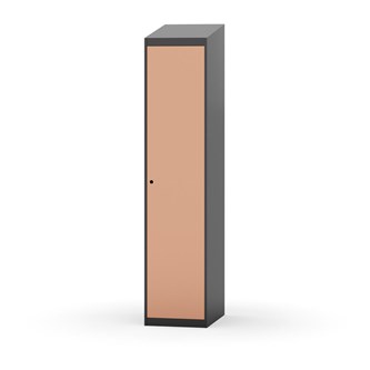 Novis garderobeskab skrå topplade 1:1 B40 cm