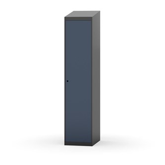 Novis garderobeskab skrå topplade 1:1 B40 cm