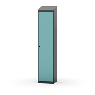 Novis garderobeskab skrå topplade 1:1 B40 cm