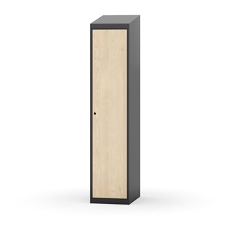Novis garderobeskab skrå topplade 1:1 B40 cm