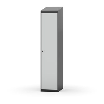 Novis garderobeskab skrå topplade 1:1 B40 cm
