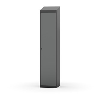 Novis garderobeskab skrå topplade 1:1 B40 cm