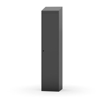 Novis garderobeskab skrå topplade 1:1 B40 cm