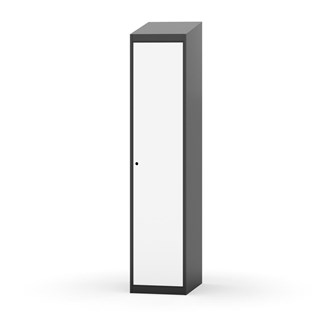 Novis garderobeskab skrå topplade 1:1 B40 cm