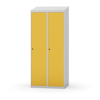Novis garderobeskab skrå topplade 1:2 B80 cm