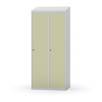 Novis garderobeskab skrå topplade 1:2 B80 cm