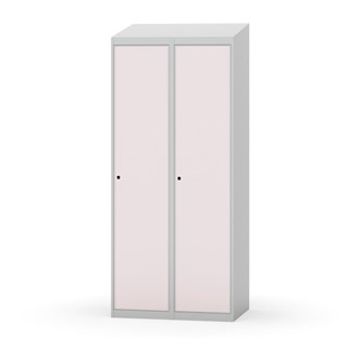 Novis garderobeskab skrå topplade 1:2 B80 cm