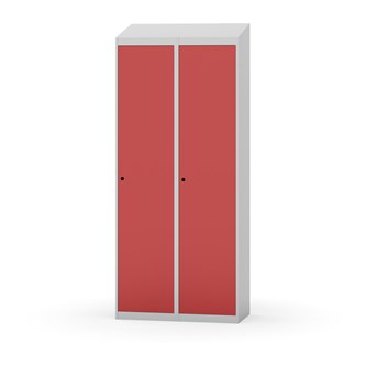 Novis garderobeskab skrå topplade 1:2 B80 cm