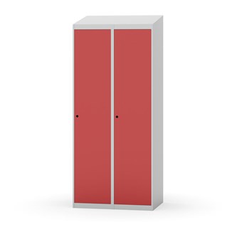 Novis garderobeskab skrå topplade 1:2 B80 cm