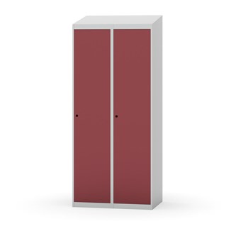 Novis garderobeskab skrå topplade 1:2 B80 cm