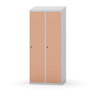 Novis garderobeskab skrå topplade 1:2 B80 cm