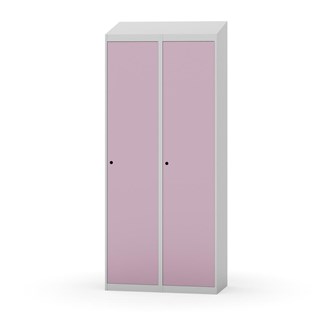 Novis garderobeskab skrå topplade 1:2 B80 cm