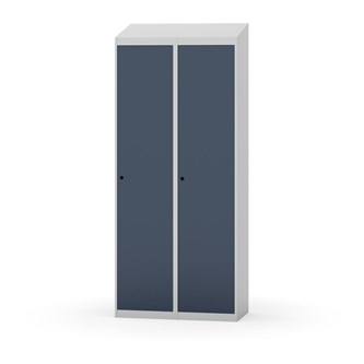 Novis garderobeskab skrå topplade 1:2 B80 cm