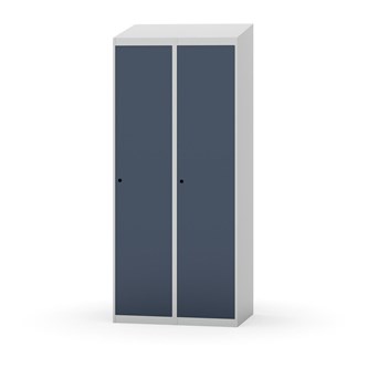 Novis garderobeskab skrå topplade 1:2 B80 cm