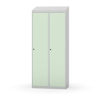Novis garderobeskab skrå topplade 1:2 B80 cm