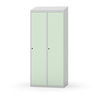 Novis garderobeskab skrå topplade 1:2 B80 cm