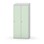 Novis garderobeskab skrå topplade 1:2 B80 cm