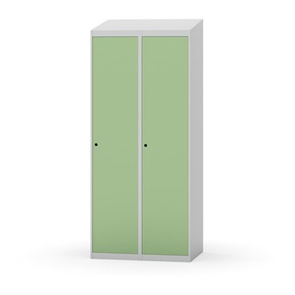Novis garderobeskab skrå topplade 1:2 B80 cm