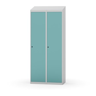 Novis garderobeskab skrå topplade 1:2 B80 cm