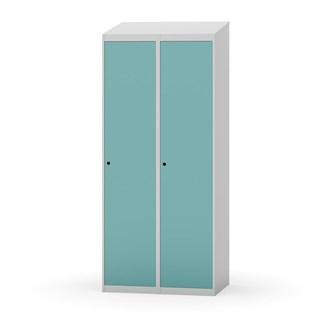 Novis garderobeskab skrå topplade 1:2 B80 cm