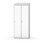 Novis garderobeskab skrå topplade 1:2 B80 cm