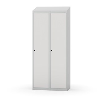 Novis garderobeskab skrå topplade 1:2 B80 cm