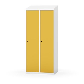 Novis garderobeskab skrå topplade 1:2 B80 cm