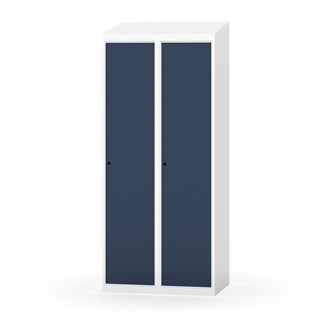 Novis garderobeskab skrå topplade 1:2 B80 cm
