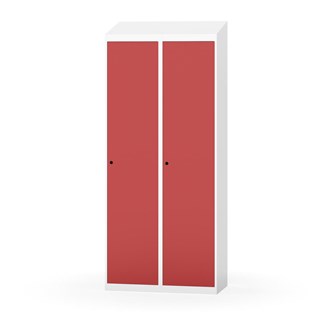 Novis garderobeskab skrå topplade 1:2 B80 cm
