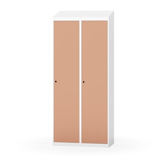 Novis garderobeskab skrå topplade 1:2 B80 cm