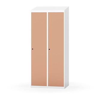 Novis garderobeskab skrå topplade 1:2 B80 cm
