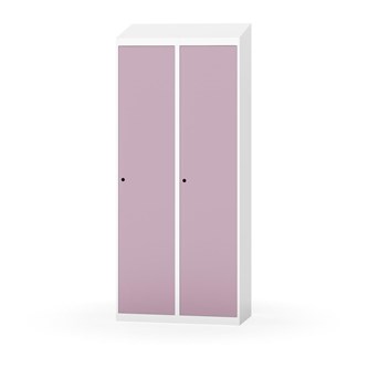 Novis garderobeskab skrå topplade 1:2 B80 cm