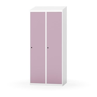 Novis garderobeskab skrå topplade 1:2 B80 cm