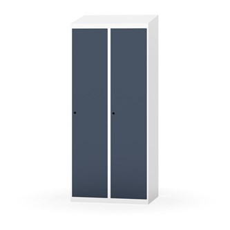 Novis garderobeskab skrå topplade 1:2 B80 cm