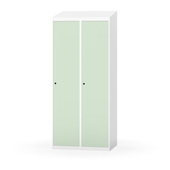 Novis garderobeskab skrå topplade 1:2 B80 cm
