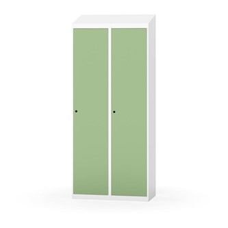 Novis garderobeskab skrå topplade 1:2 B80 cm