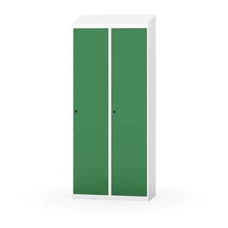 Novis garderobeskab skrå topplade 1:2 B80 cm