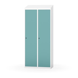 Novis garderobeskab skrå topplade 1:2 B80 cm