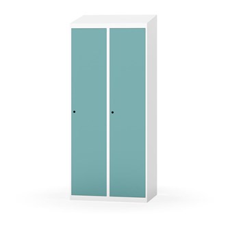 Novis garderobeskab skrå topplade 1:2 B80 cm